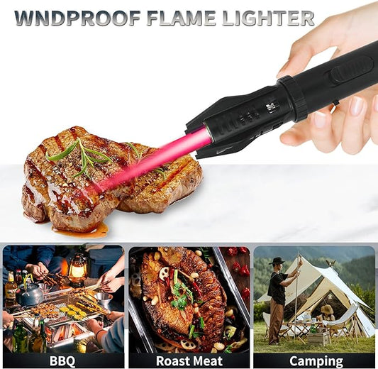 💥LAST DAY 49% OFF💥Camping Outdoor Windproof Straight Flame Lighter