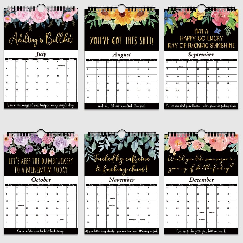 🎁Last Day Promotion 49% Off🔥2025 Calendar for Tired-Ass Women-2