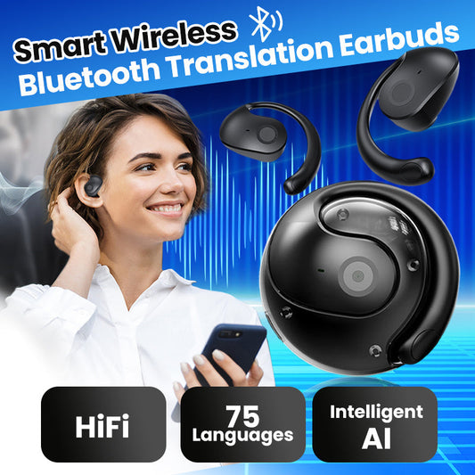 ⏳️LAST DAY SALE 75% OFF⏳️🎧HY-T26 Pro Wireless Bluetooth Translation Earbuds
