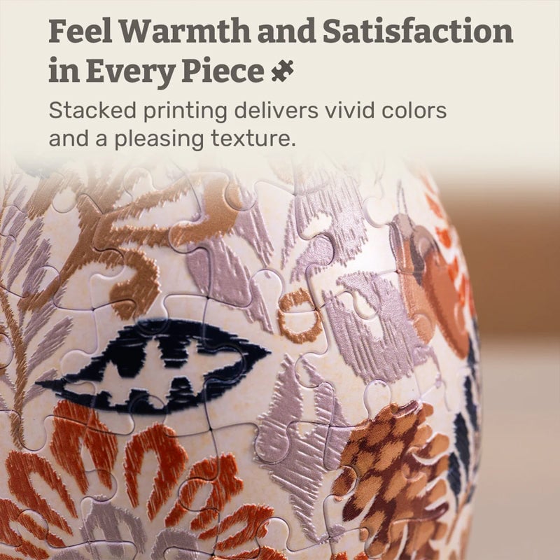 🔥HOT SALE 49% OFF - 💐🧩✨3D Art Puzzle Vase-1