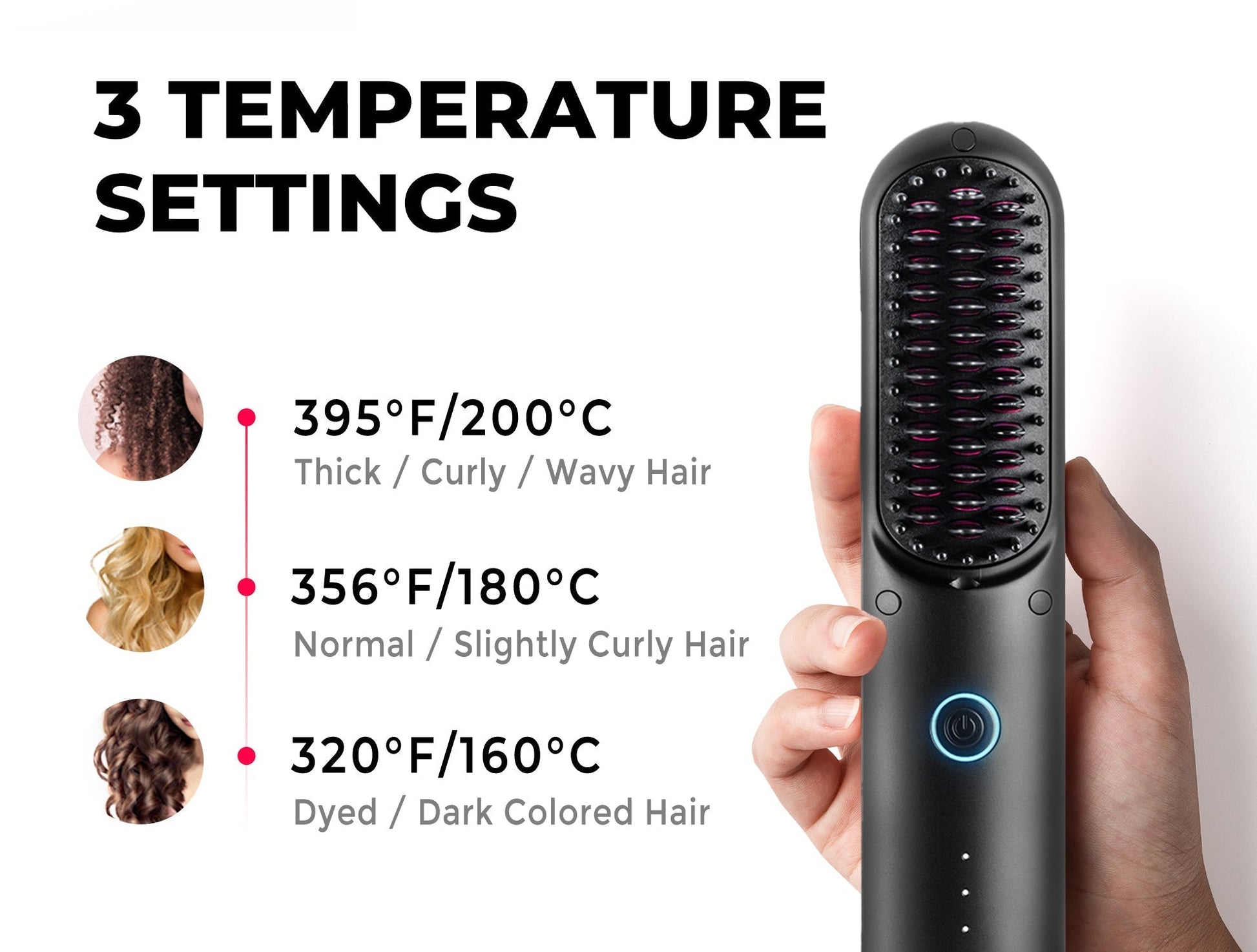 🔥LAST DAY SALE 49% OFF🔥Women's Hair Straightener Comb-25