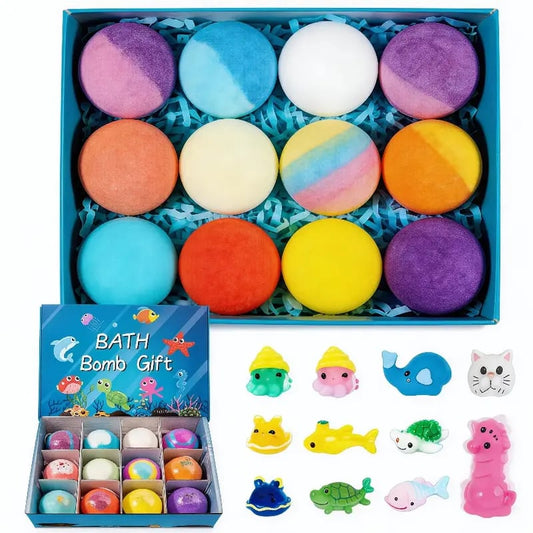 🛁LAST DAY 60% OFF🏐Bath Bombs for Kids with Surprise Inside🥚✨