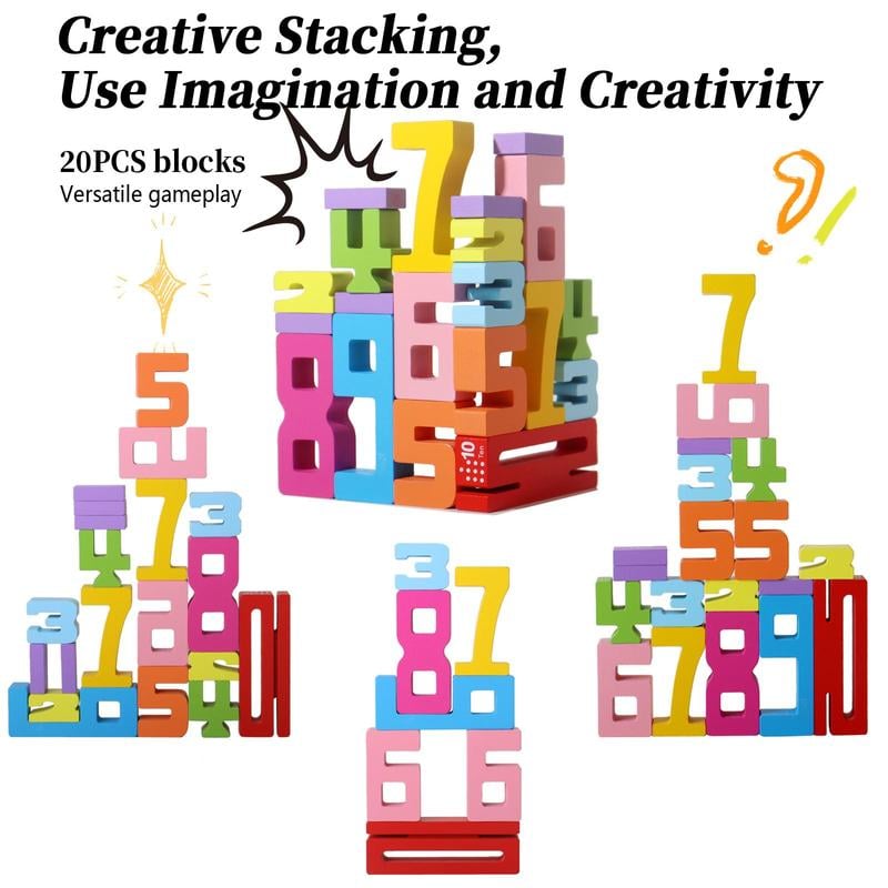 ✨️Last Day Promotion 49% OFF✨️Montessori-Inspired Wooden Number Blocks – Unlock Your Child’s Potential!-5