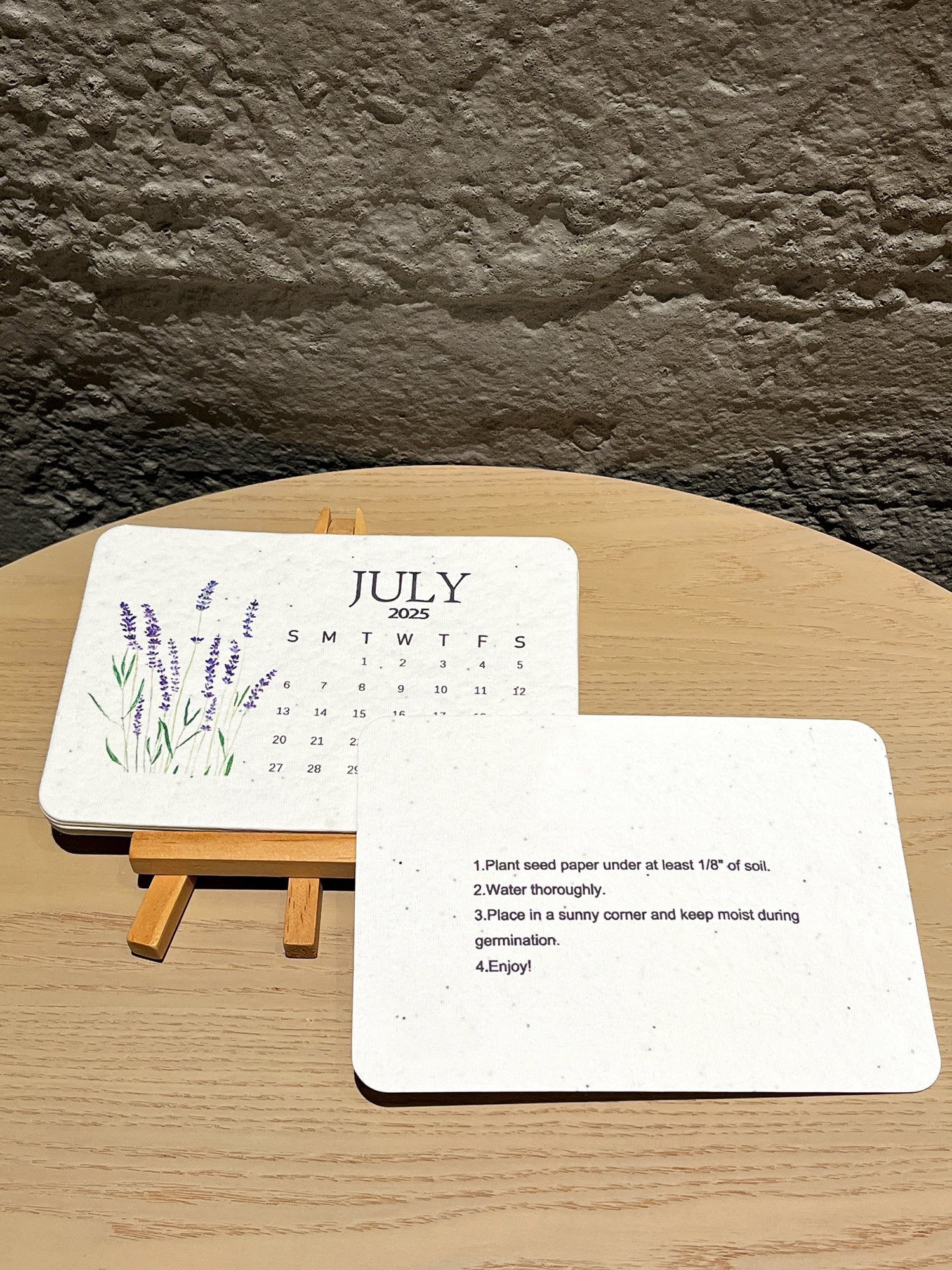 ✨Last day promotion 49% off - 🌱Eco-Friendly Plantable Seed Calendar 2025-4