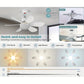 ⏳ LETZTER TAG – 49 % RABATT! 🔥SmartBreez™🇩🇪 40W LED-Deckenventilator mit Licht – 52 cm (20,5“), extrem leise, inkl. Fernbedienung 🎯E27-Fassung + KOSTENLOSER B22-Adapter 🔌Ideal für Schlafzimmer 😴, Küche 👩‍🍳 & Werkstatt 🛠️