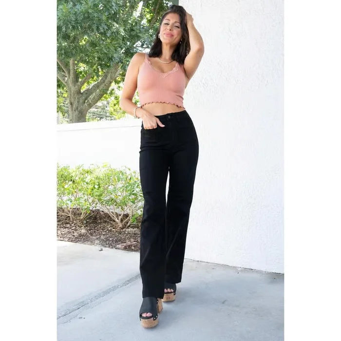 🔥Last Day Sale 49%🔥Speechless High Rise Straight Jeans-3