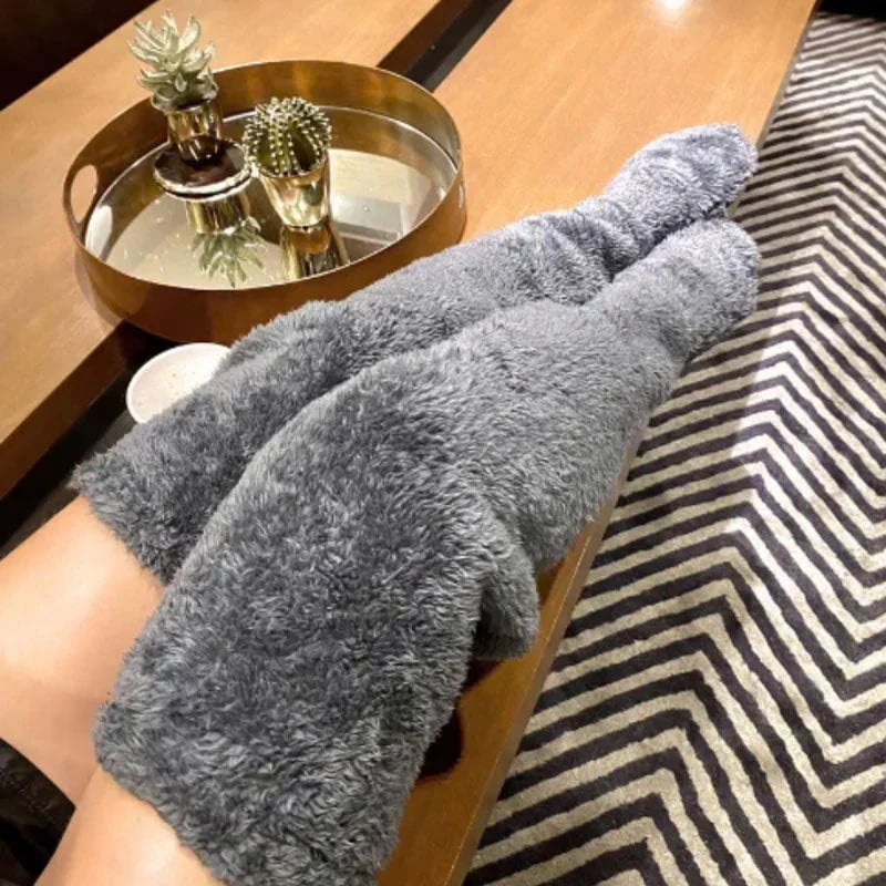 🎁Christmas Sale 50% OFF!!💥goose down knee socks!🧦⛄-11