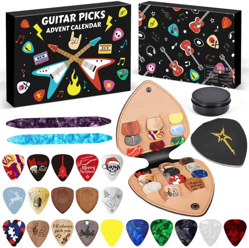 🔥49% OFF-🎸Guitar Picks Advent Calendar 2025🎁-1