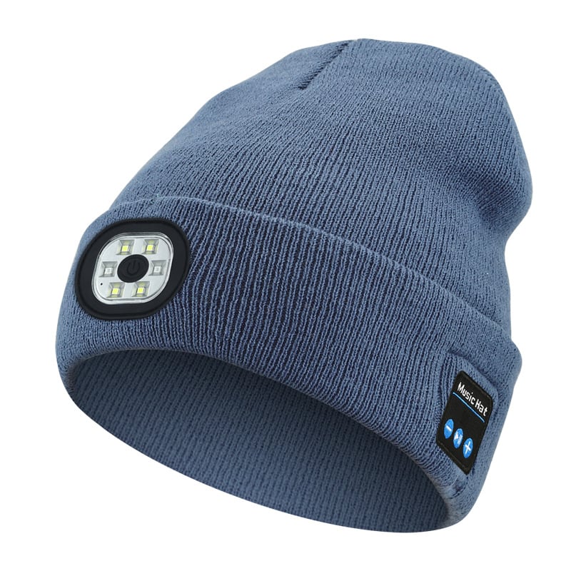 💥This Week's Special Sale🎁— Gift Bluetooth Beanie with LED Headlight and Removable Speakers❄️-9