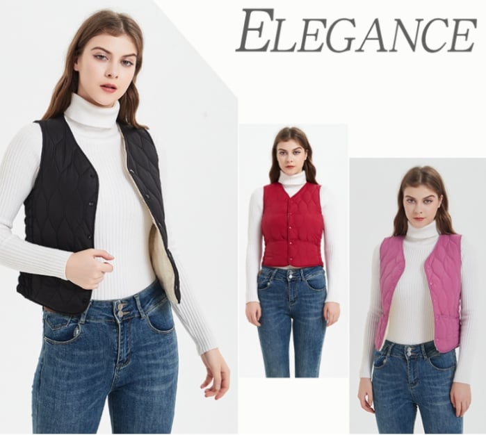 🔥 Last Day 49% OFF🎁New Sleeveless Down Jacket Thickened Vest-1