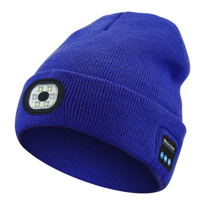 💥This Week's Special Sale🎁— Gift Bluetooth Beanie with LED Headlight and Removable Speakers❄️-10