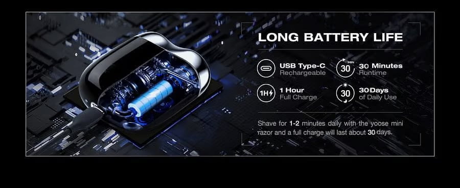 🔥New Year 49% Off✨Mini double head electric shave-10