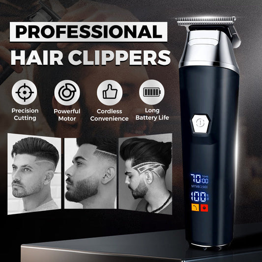 🔥New Hot Selling🔥 Household Digital Display Professional Electric Hair Clipper