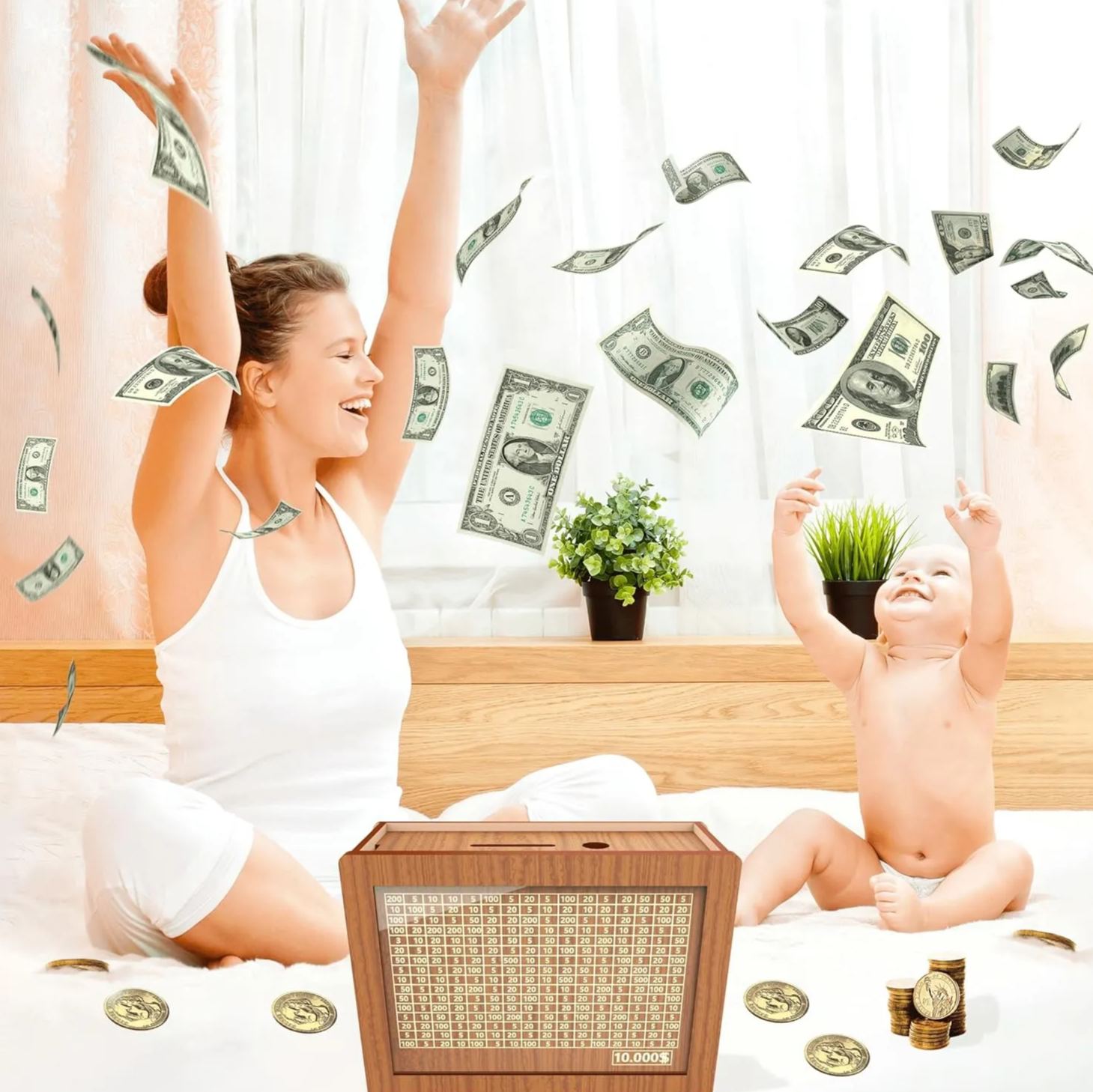 🎁Limited Sale 55% OFF🔥Money Box with Counter-2