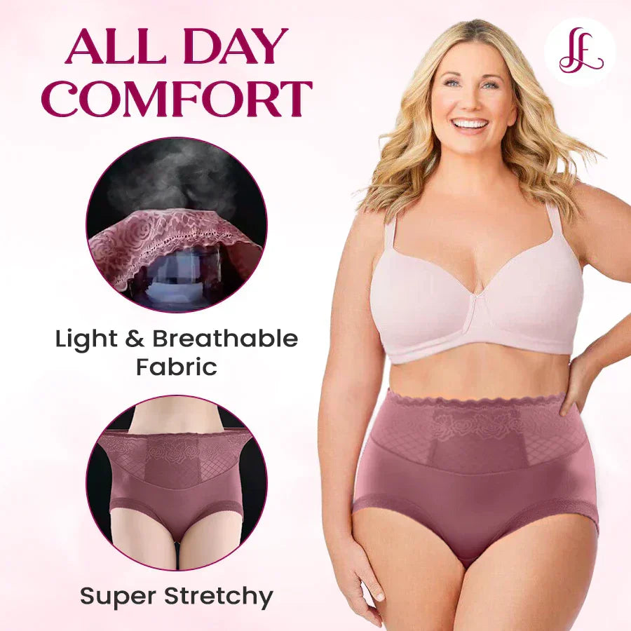 🌷Buy 2 Get 1 Free🌷Silky Comfort High Waist Hiplift Panties-6