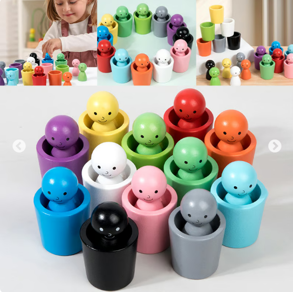 🎨Hot Sale 49% OFF👶Color Sorting Cups For Kids-2