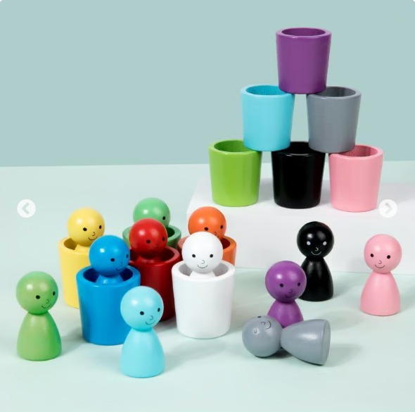 🎨Hot Sale 49% OFF👶Color Sorting Cups For Kids-3