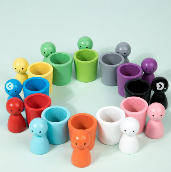 🎨Hot Sale 49% OFF👶Color Sorting Cups For Kids-4