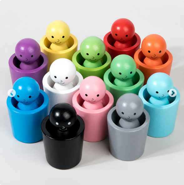 🎨Hot Sale 49% OFF👶Color Sorting Cups For Kids-6