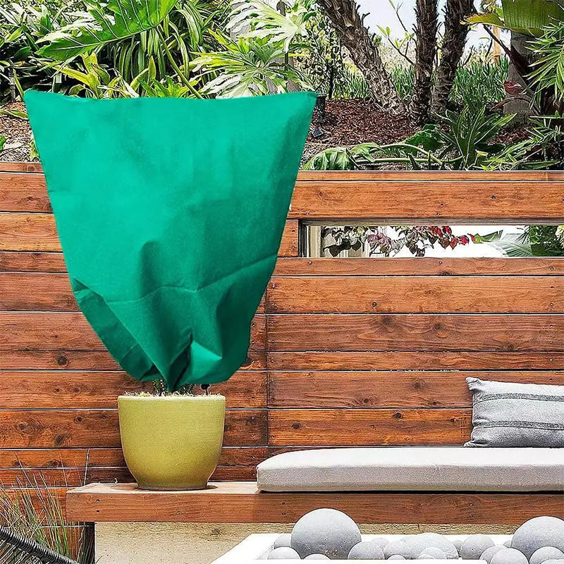 🎅Early Xmas Sales - 50% OFF🎄Plant Thickened Drawstring Bag Freeze Protection Covers-11