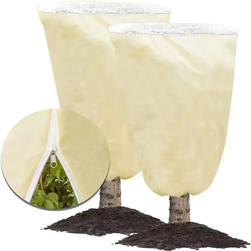 🎅Early Xmas Sales - 50% OFF🎄Plant Thickened Drawstring Bag Freeze Protection Covers-9