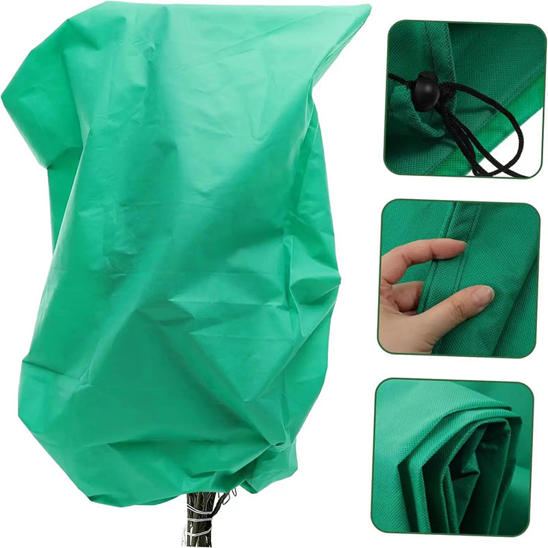 🎅Early Xmas Sales - 50% OFF🎄Plant Thickened Drawstring Bag Freeze Protection Covers-1
