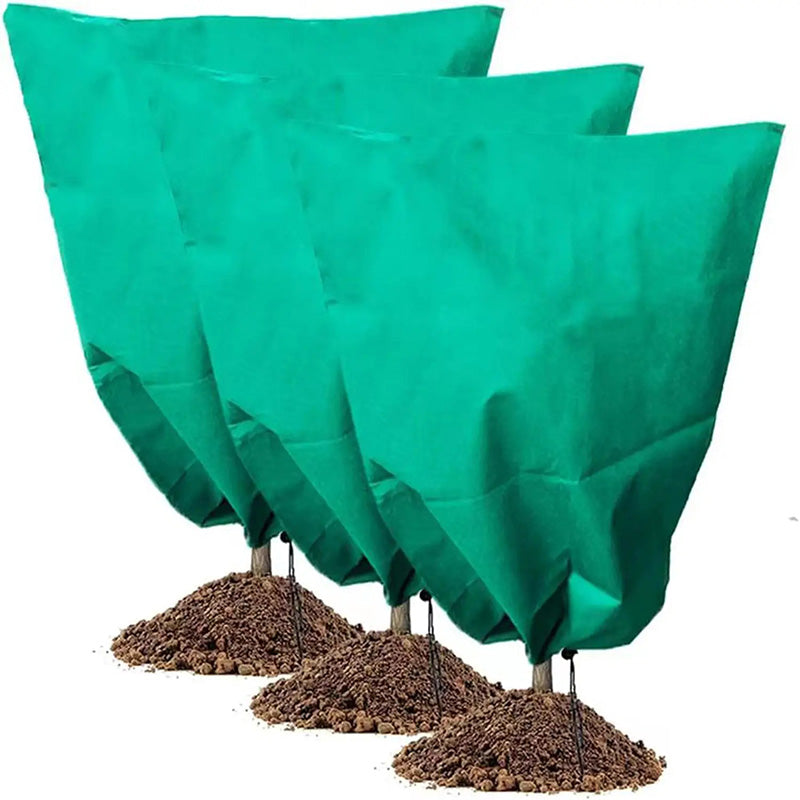 🎅Early Xmas Sales - 50% OFF🎄Plant Thickened Drawstring Bag Freeze Protection Covers-7