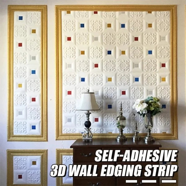 3D Wall Edging-Self-Adhesive Environmental Protection 3D Wall Edging Strip-2