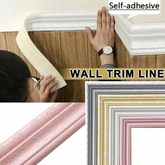 3D Wall Edging-Self-Adhesive Environmental Protection 3D Wall Edging Strip-19