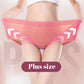 🌸Limited Buy 2 Get 1 Free✨️Plus Size High Waist Leak Proof Cotton Panties-2