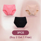 🌸Limited Buy 2 Get 1 Free✨️Plus Size High Waist Leak Proof Cotton Panties-8