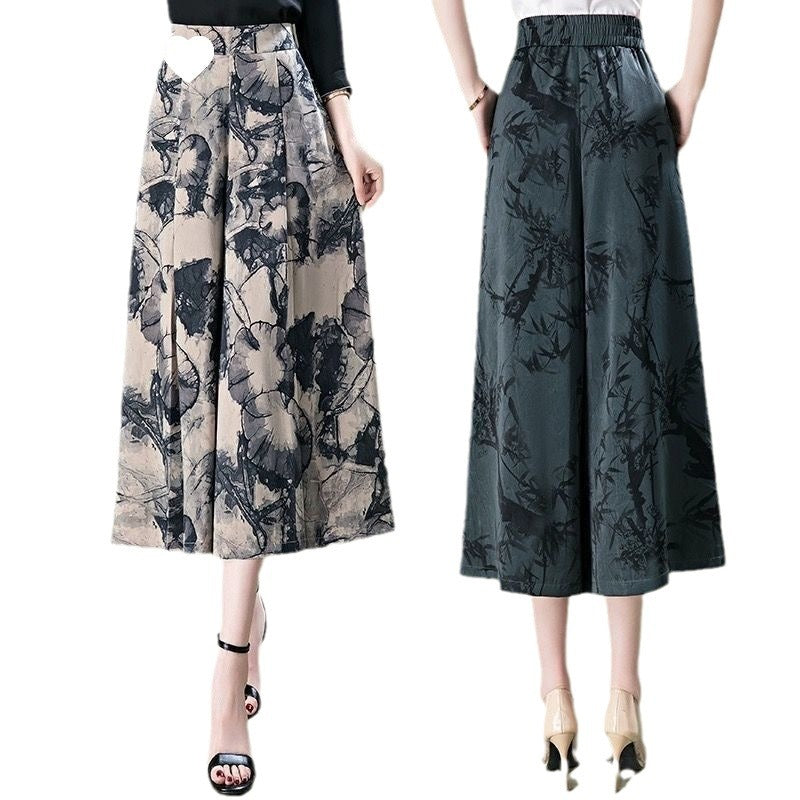 Women’s  Elegant Chiffon Wide Leg Culottes（50% OFF）-6