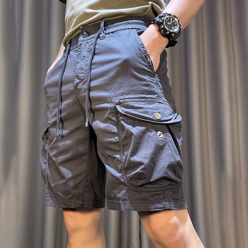 Men’s Casual Outdoor Hiking Cargo Shorts-3