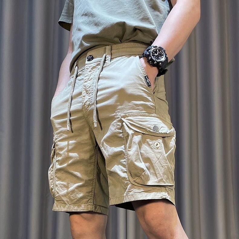 Men’s Casual Outdoor Hiking Cargo Shorts-5