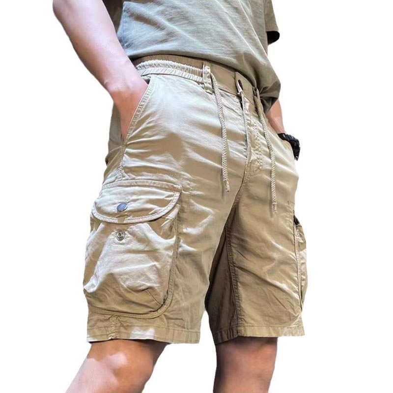 Men’s Casual Outdoor Hiking Cargo Shorts-9