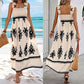 🔥🔥LAST DAY SALE 49% OFF🏖️Women’s Summer Print Sleeveless Flowy Long Dress-1