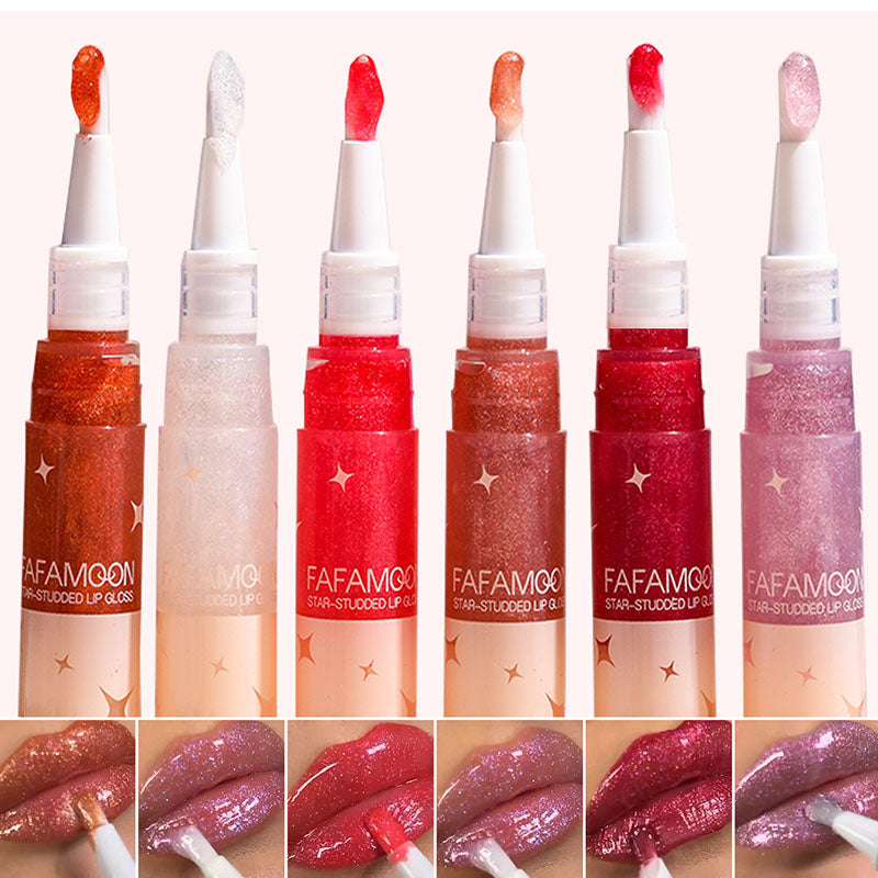 🔥£9.99 FOR 2PCS🔥 Star-Studded Lip Gloss👄-1