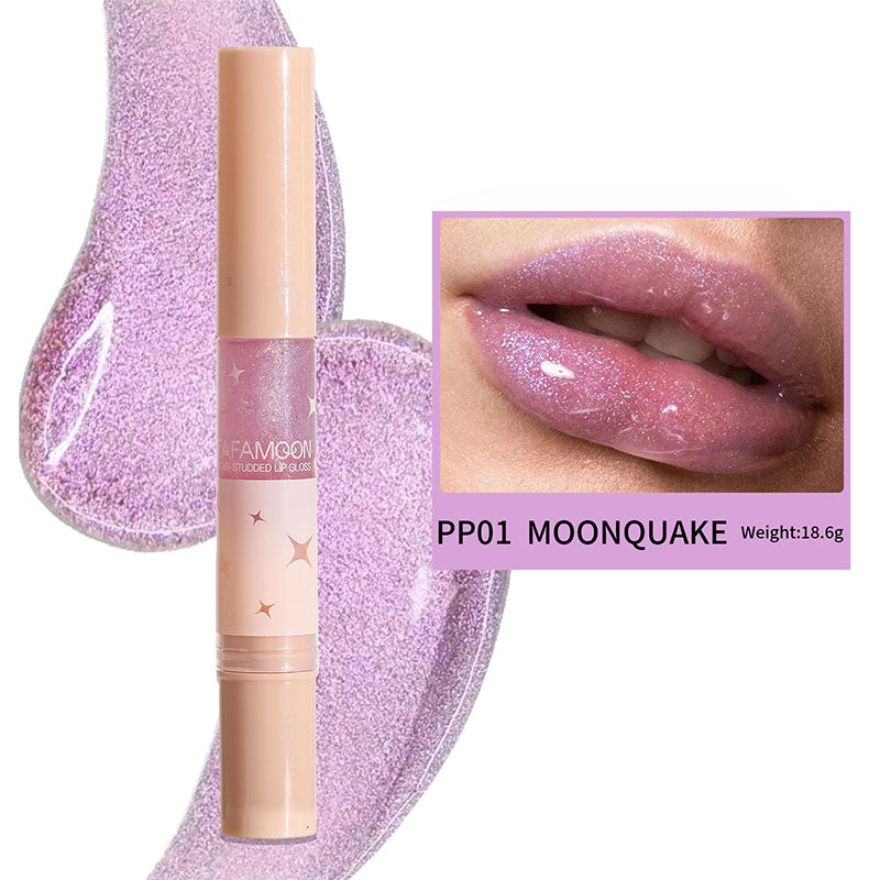 🔥£9.99 FOR 2PCS🔥 Star-Studded Lip Gloss👄-8