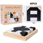 🎁Early Xmas Sales - 49% OFF🎅Creative Black & White Block Puzzles Set for Kids-4