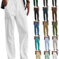 Men's linen beach casual loose-fitting pants