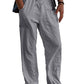 Men's linen beach casual loose-fitting pants-5