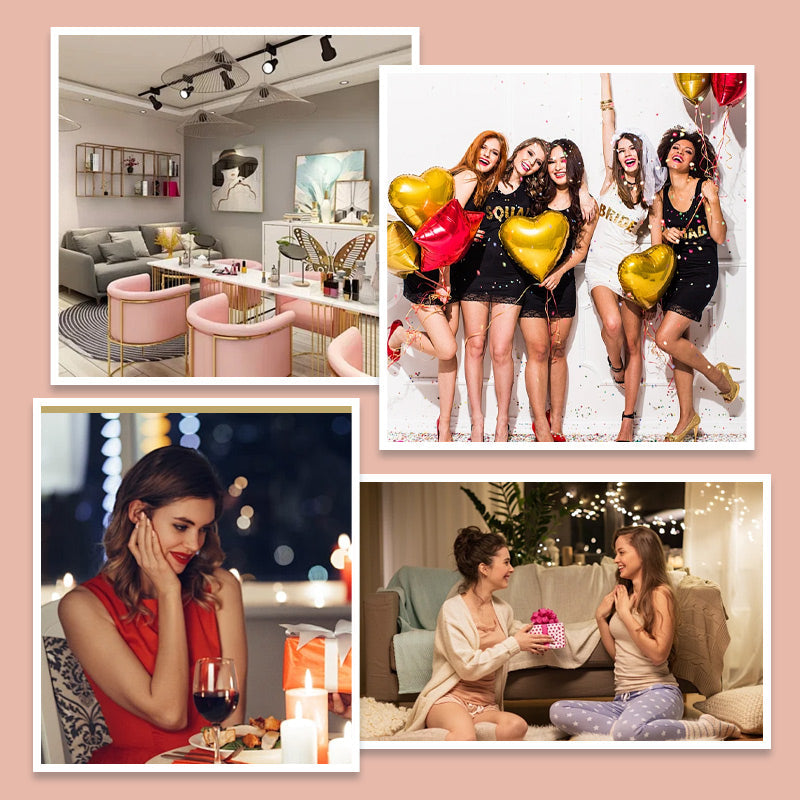 14 Sheets Square Press on Toenails-4