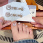 14 Sheets Square Press on Toenails-3