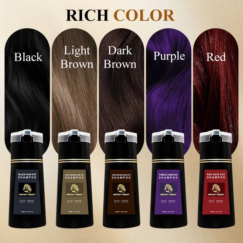 🔥🖤Black Friday Sale:49% OFF🔥NovaHair Instant Dye Shampoo-1