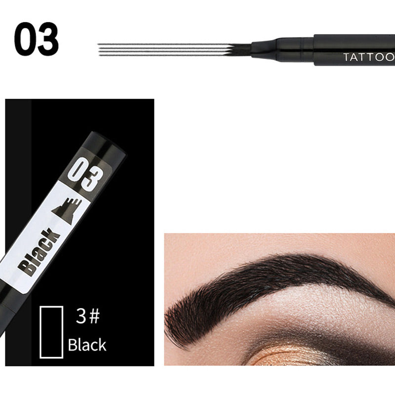 Waterproof Eyebrow Microblading Pen with 4-fork Tip-13