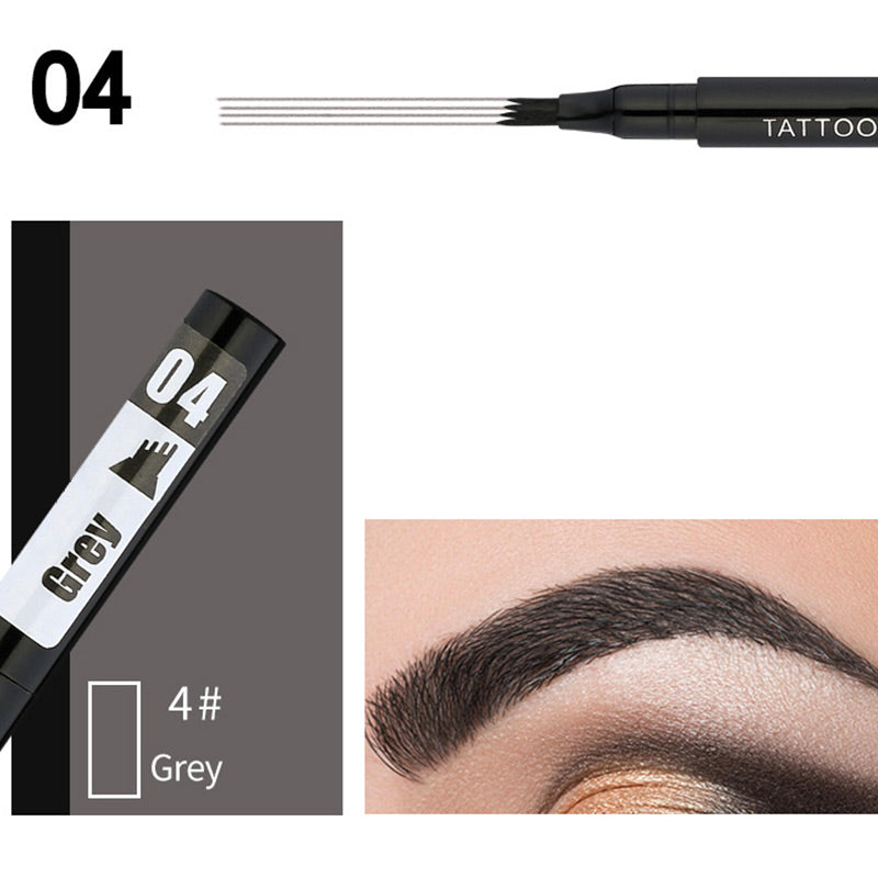 Waterproof Eyebrow Microblading Pen with 4-fork Tip-14