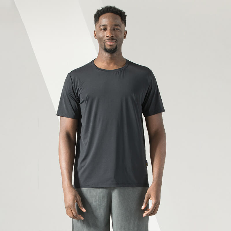 High elasticity casual quick drying sports T-shirt-1