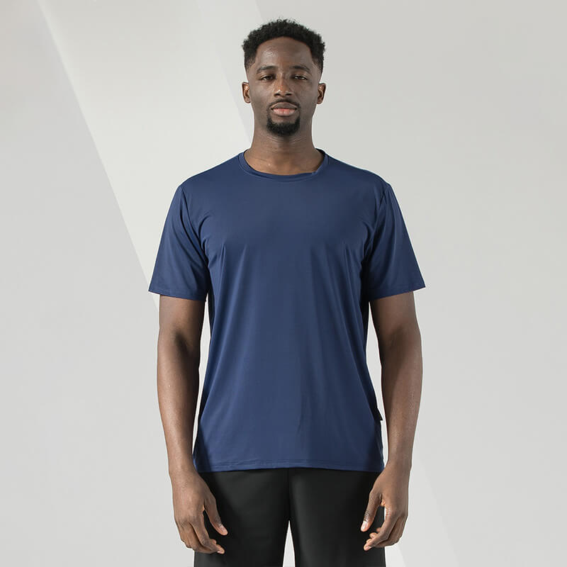 High elasticity casual quick drying sports T-shirt-3