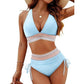 🔥50 % Rabatt für begrenzte Zeit!👙KOSTENLOSES GESCHENK❄️Schnell trocknende Kühlhandtücher Schnell trocknende Kühlhandtücher Hoch taillierte Bikini-Sets mit Bauchkontrolle und Farbblockdesign
