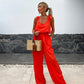 🔥Last Day Sale 49%🔥Women's Sleeveless Wide Leg Jumpsuit-9
